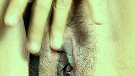 single girl jerks off condom-covered cock while on boyfriend's call 😏