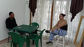 my stepdaughter's friend consoles me after my wife's death