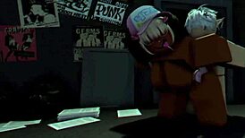 banging her outside the club