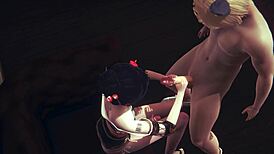 I love mio's handjob and fuck as a sissy trap crossdresser in yaoi anime.