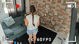 Security Cam Caught Stepbro Deepthroating My Stepson in Homemade Clip