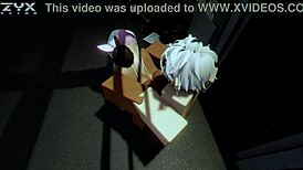 banging her outside the club