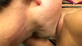 this teen 18+ is so cute with her beautiful ass! she's sucking and getting a footjob, fetish style