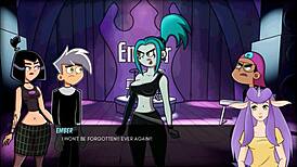 i'm giving a goth blowjob to danny phantom in amity park redux part 27, with small 18+ tits and redhead ebony orgasm.