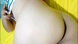 gordita latina strips nude in first casting video, vows gym for sexy body