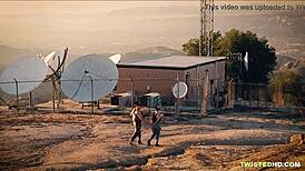 Blonde Fugitive Luna Star Fucks Capturer