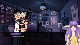 i'm giving a goth blowjob to danny phantom in amity park redux part 27, with small 18+ tits and redhead ebony orgasm.