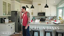 jocks cooking turns into hot first gay fuck 😍