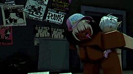 banging her outside the club