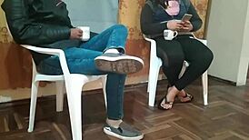 Taking Advantage of My Wife's Friend While She Naps Nearby