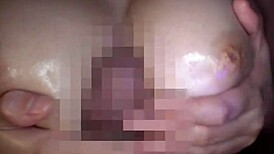 Boss secretary pub girl with F-cup tits offers ultimate soft breast hospitality and back op sex