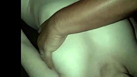 My tits get hard when he massages me till I cum