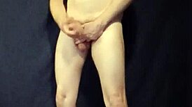 Gay Nude Jerkoff Session with Raw Solo Intensity