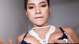 Asian Ladyboy in Sexy Lingerie.