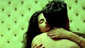 Bollywood's hottest sex scene unfolds with a stunning Indian teen in viral California clip.