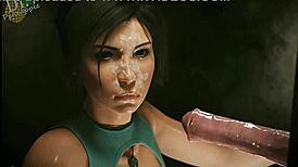 Horny Co-Eds Desperate for Cock in Lara Croft PMV Redux