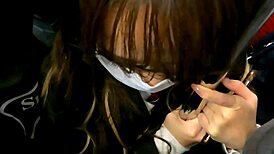 Petite Japanese Beauty in Uniform Gets Creampied in Shocking Homemade Clip.