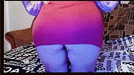 Teen Hana Mour Takes Off Panties In Short Dress