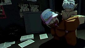 banging her outside the club