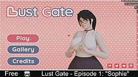 Lust Gate Episode 1: Sophie Stars in Erotic 3D Comedy