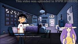 i'm giving a goth blowjob to danny phantom in amity park redux part 27, with small 18+ tits and redhead ebony orgasm.