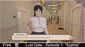 Lust Gate Episode 1: Sophie Stars in Erotic 3D Comedy