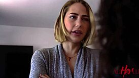 Allherluv Com - Sneak Peek at Brunette Teens Coming Out in Wet Tribbing.