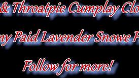 Massive cum facial for teen in pigtails