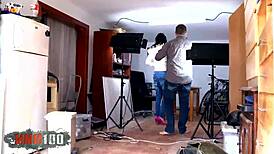 Picking Up Busty Tattooed Spanish Milf Lamia Dark