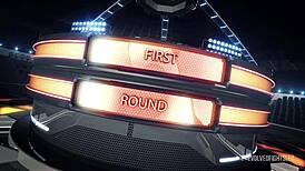 Nadia White vs Melani Monroe in a competitive strapon challenge