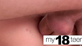 My18teens story of cute teen sucking and banging big dick in all holes