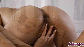 Aaliyah Hadid fucks and pleasures Emma Hix in lesbian scene