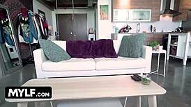 mylf helena price lets lucky dude pump cock into thirsty pussy in fantasy riding