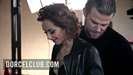 veronica leal bends over for anal sex between photo shoots