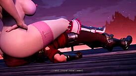 she dominates him with face sitting in this femdom anime hentai