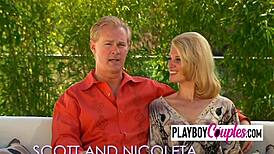 yo, this lucky dude’s banging two hot swinger babes in the shower