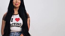 how holly day experiences intense orgasms with her big ass and small tits