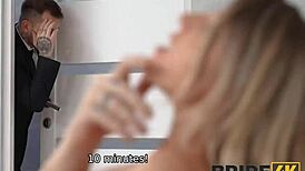 Bride cheating with doc dick at wedding