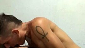 suck that monster cock through the gloryhole