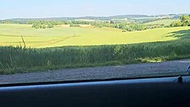 Street prostitute Maria Kalos gets sucked in the car