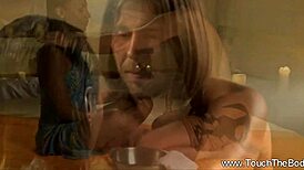 Brunette milf couple engages in expert anal massage with handjob and assfucking techniques