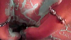 Oily Wife Spreads Pussy For Maledom Fucking And Cumshot In Shoes