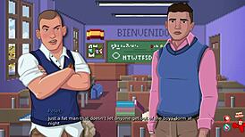 Teen Blowjob And Anal In Lustworth Academy Cartoon