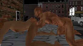 RLC Frontpage Gay Sex: Ass To Mouth, Crossdressing Threesome In Sauna!