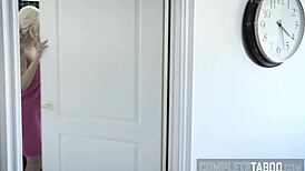 kinky blondie teen craves extreme facial after hardcore taboo play