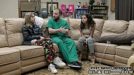 hey, watch shy daisy bean vibrate herself for doctor tampa... full vid at hitachihoescom!