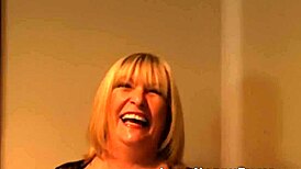 Mature brit sucks pornstars cock