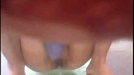 Bhabi couldn’t hold it and peed right in front of brother-in-law in the toilet. It was urgent!