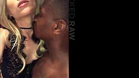 Tiny Blonde Dominated by Black Stud in Raw Action