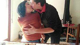 Teacher boldly fucks bent over latina student's big ass